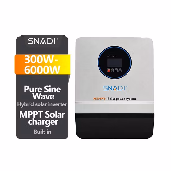 5kw Pure Sine Wave off on Gird Hybrid Solar Power Energy Inverter with Lithium Battery Backup