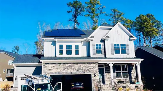 Commandes sur le réseau 10kw 20kw commercial, ensemble complet d'énergie solaire, système de liaison au réseau, utilisation dans le sol