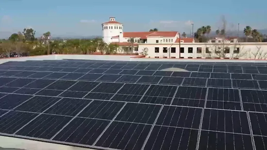 Système de projet solaire de 100 kW sur système solaire et éolien en grille avec montage au sol